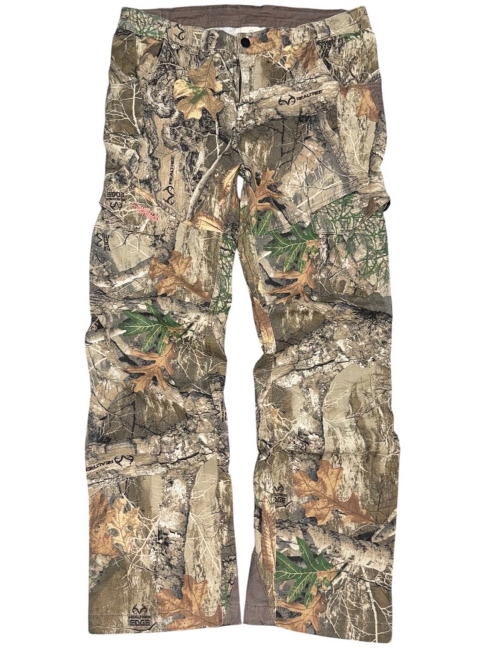 Magellan Realtree Edge Camo Cargo Pants Womens Large Utility Outdoor Hunting y2k